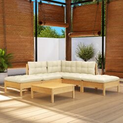 Outdoor 6-Piece Lounge Set to Enhance Your Garden Space