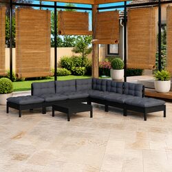Enhance Your Outdoor Space with 8 Piece Lounge Set