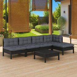 Enhance Your Outdoor Space with a 6-Piece Lounge Set