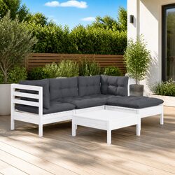 Enhance Your Outdoor Space with 5 Piece Lounge Set