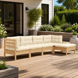 Enhance Your Outdoor Space with a 5 Piece Lounge Set