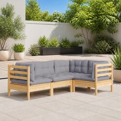 Elevate Your Outdoor Space with a 4 Piece Lounge Set