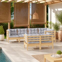 Transform Your Outdoor Space with This Garden Lounge Set