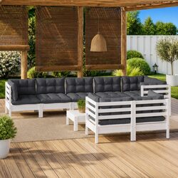 Enhance Your Outdoor Space with This 9 Piece Lounge Set