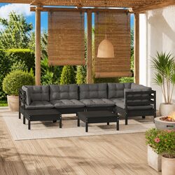 7 Piece Outdoor Lounge Set for a Stylish Patio Experience