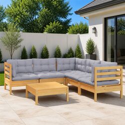 Enhance Your Outdoor Space with a 6 Piece Lounge Set
