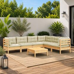 Enhance Your Outdoor Space with a 7 Piece Lounge Set