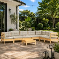 Enhance Your Outdoor Space with This Garden Lounge Set