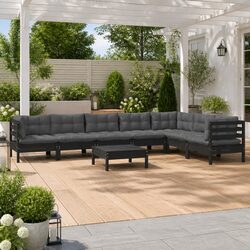 Enhance Your Outdoor Space with 8 Piece Garden Lounge Set