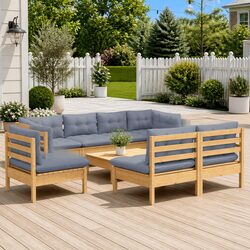 Elevate Your Outdoor Space with 10-Piece Lounge Set