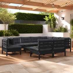 Transform Your Outdoor Space with This 10-Piece Lounge Set