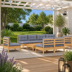 Transform Your Outdoor Space with an 11 Piece Lounge Set