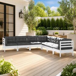 Elevate Your Outdoor Space with 7 Piece Lounge Set