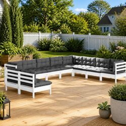 Elevate Your Outdoor Living with 10 Piece Lounge Set