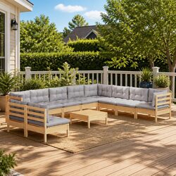 Enhance Your Outdoor Space with This Modular Lounge Set