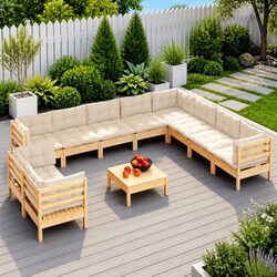 Enhance Your Outdoor Space with This 11 Piece Lounge Set
