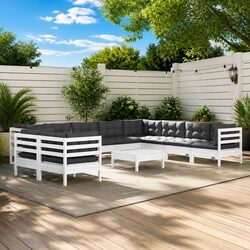 Elevate Your Outdoor Space with an 11-Piece Lounge Set