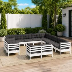 Elevate Your Outdoor Space with This 13-Piece Lounge Set