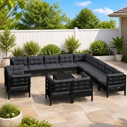 Enhance Your Outdoor Space with a 14 Piece Lounge Set