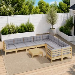 Elevate Your Outdoor Space with 10 Piece Lounge Set