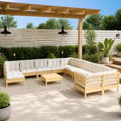Elevate Your Outdoor Space with 12 Piece Lounge Set