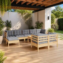 Upgrade Your Outdoor Space with a 10 Piece Lounge Set
