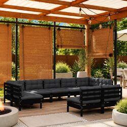 Transform Your Outdoor Space with a 9 Piece Lounge Set