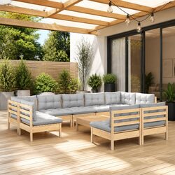 Enhance Your Outdoor Space with this 10 Piece Garden Lounge Set