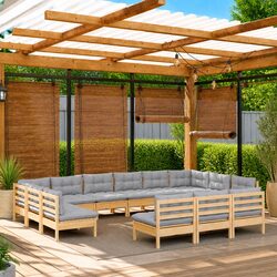 Enhance Your Outdoor Space with 14 Piece Lounge Set