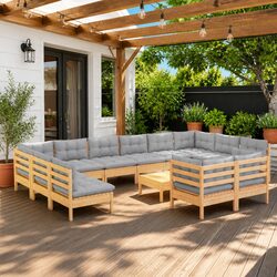 Elevate Your Outdoor Experience with 13 Piece Lounge Set