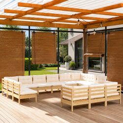 Enhance Your Outdoor Space with 13 Piece Lounge Set
