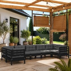 Enhance Your Outdoor Space with This 7 Piece Lounge Set