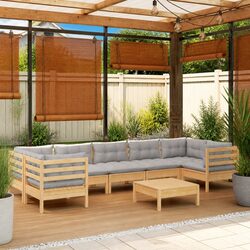 Enhance Your Outdoor Space with 8 Piece Lounge Set