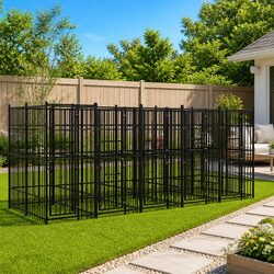 Enhance Your Outdoor Space with This Dog Exercise Pen 9.22 m²