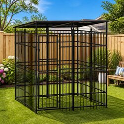 Elevate Your Pet's Outdoor Experience with This Kennel