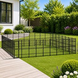 Enhance Your Space with a Steel Dog Exercise Run