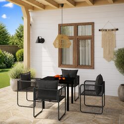 Elevate Your Outdoor Space with a 5 Piece Dining Set