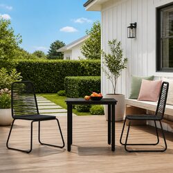 Elevate Your Outdoor Space with 3 Piece Dining Set