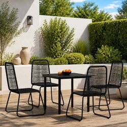 Enhance Your Outdoor Space with a 5-Piece Garden Dining Set