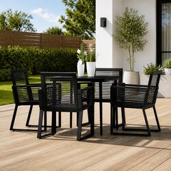 Elevate Your Outdoor Space with This 5-Piece Dining Set