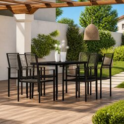 Enhance Your Outdoor Space with 7 Piece Dining Set