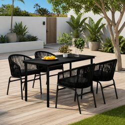 Enhance Your Outdoor Space with a 5-Piece Dining Set
