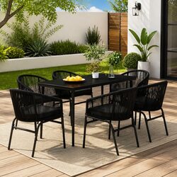 Stylish 7 Piece Patio Dining Set for Memorable Gatherings