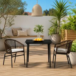 Elegant 3 Piece Outdoor Dining Set for Stylish Patios