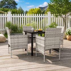 Enhance Your Outdoor Space with 5 Piece Dining Set