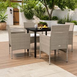 Elevate Your Outdoor Space with This 5-Piece Dining Set