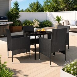 Elevate Your Outdoor Experience with This 5 Piece Dining Set