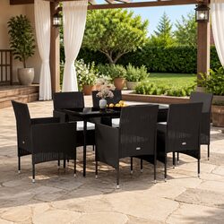 Elevate Your Outdoor Space with 7 Piece Dining Set