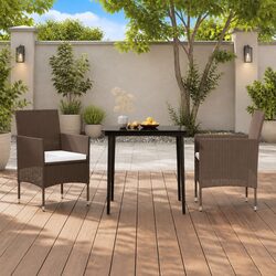 Enhance Your Outdoor Experience with Brown Dining Set