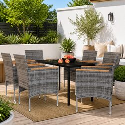 Enhance Your Outdoor Space with a 7 Piece Dining Set
